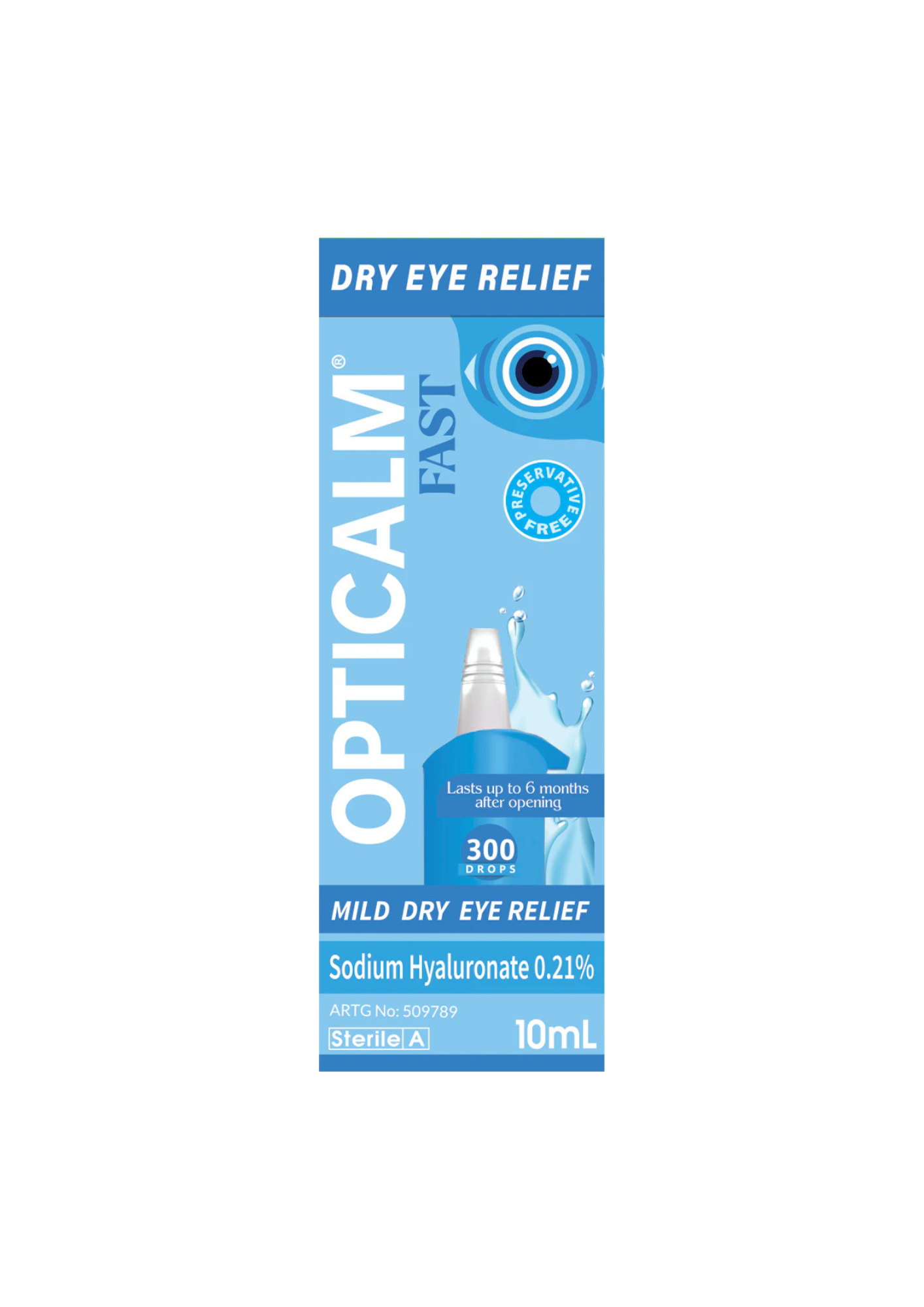 Opticalm Fast Eye Drops 10ml
