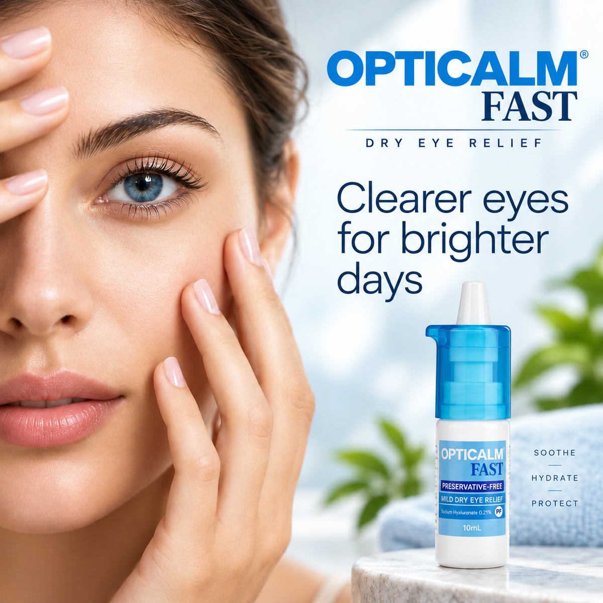 Opticalm Fast Eye Drops 10ml