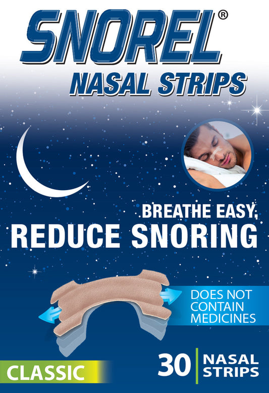 Snorel Classic Nasal Strips 30 Strips