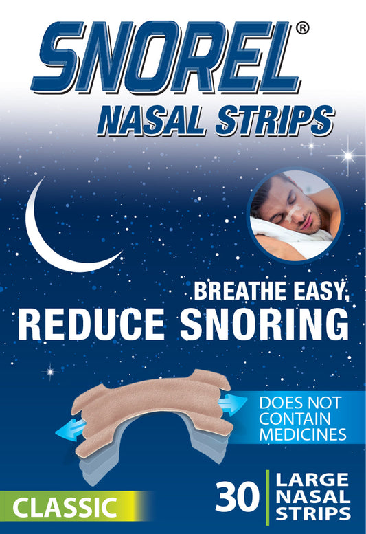 Snorel Classic Large Nasal 30 Strips