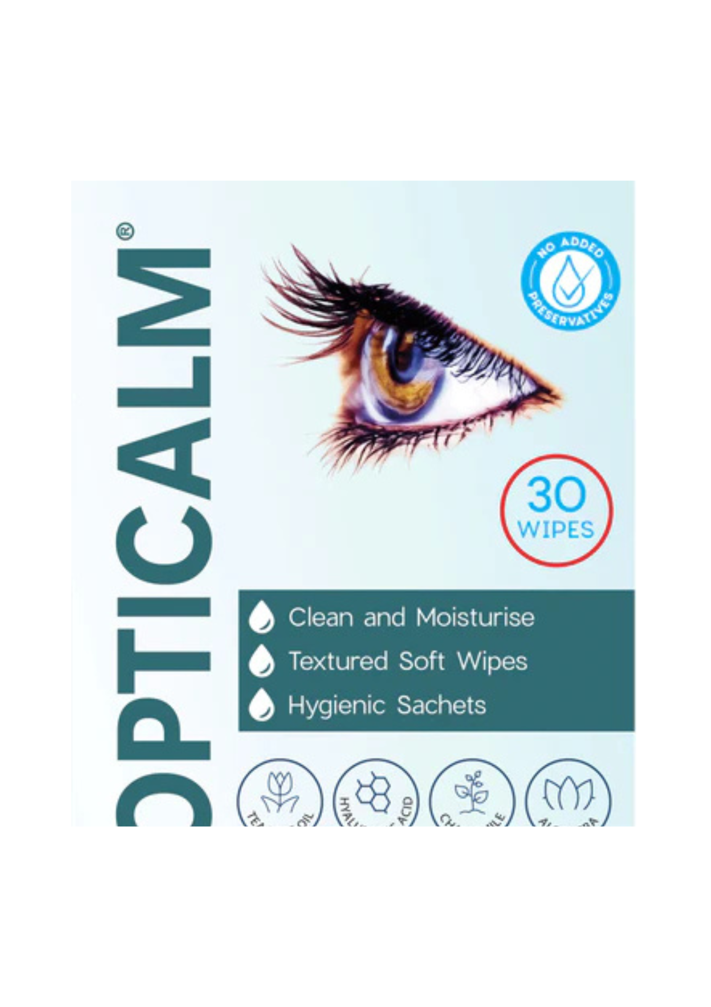 Opticalm Eyelid Cleansing Wipes